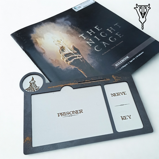 The Night Cage Board Game - Prisoner Character Board — The Board Viking