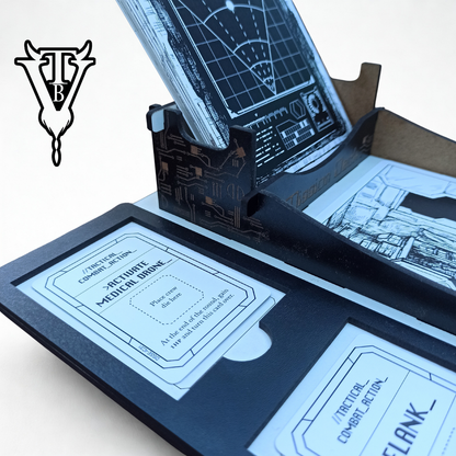 Escape the Dark Sector Mission Deck Card Holder | The Board Viking detail view — The Board Viking