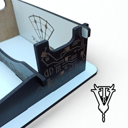 Escape the Dark Sector Mission Deck Card Holder | The Board Viking back view — The Board Viking