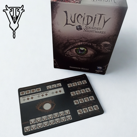 Lucidity Six Sided Nightmares Dice Game - Player Board — The Board Viking