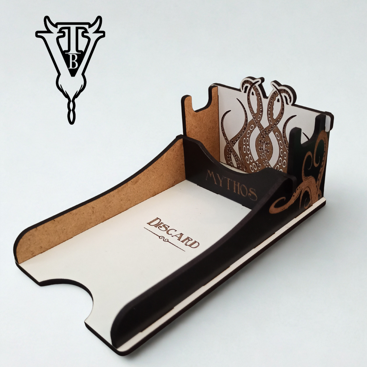 Arkham Horror The card game Mythos Draw / Discard Card Holder detail view — The Board Viking