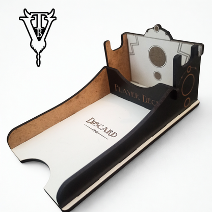Arkham Horror Card Game Player Deck Draw / Discard Holder detail view — The Board Viking