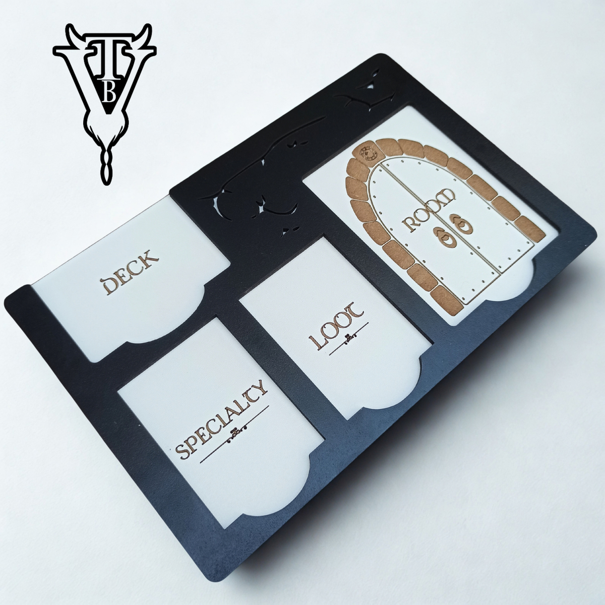 Rogue Dungeon Board Game - Monster/Dungeon/Card Tracking Player Board For Solo Play